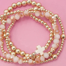 Load image into Gallery viewer, Cross Stack Bracelets