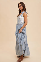 Load image into Gallery viewer, Luna Embroidered Apron Dress