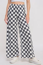 Load image into Gallery viewer, Checkered High Waisted Pants
