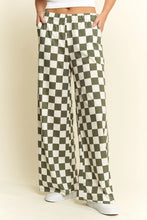 Load image into Gallery viewer, Checkered High Waisted Pants