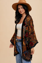 Load image into Gallery viewer, Mimi Velvet Burnout Kimono