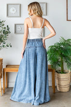 Load image into Gallery viewer, Rowan Washed Pintuck Wide Leg Pants
