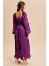 Load image into Gallery viewer, Plum Fairytale Dress