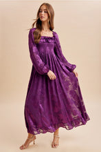 Load image into Gallery viewer, Plum Fairytale Dress