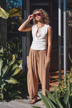 Load image into Gallery viewer, Sunwashed Stripe Pants (taupe)