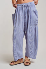 Load image into Gallery viewer, Sunwashed Stripe Pants (blue)