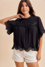 Load image into Gallery viewer, Midnight Lace Top
