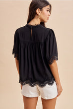 Load image into Gallery viewer, Midnight Lace Top
