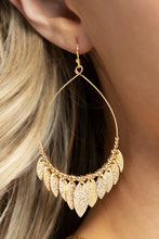 Load image into Gallery viewer, Gold Leaf Earrings
