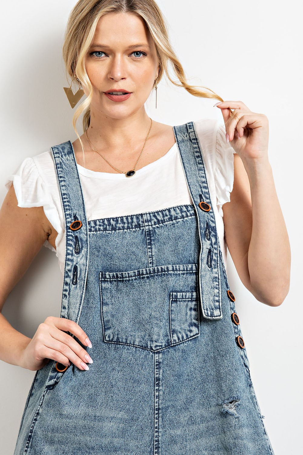 Boho Soul Overalls (DENIM)