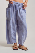Load image into Gallery viewer, Sunwashed Stripe Pants (blue)
