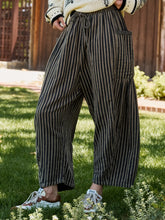 Load image into Gallery viewer, Sunwashed Stripe Pants (navy)
