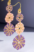 Load image into Gallery viewer, Sunburst Drop Earrings

